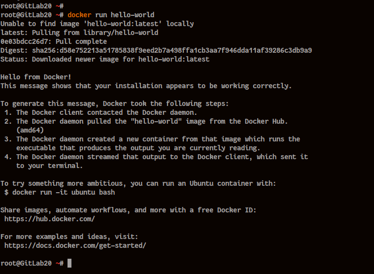 How to Install GitLab with Docker 2