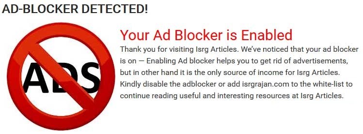 ad block message1