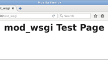 mod-wsgi