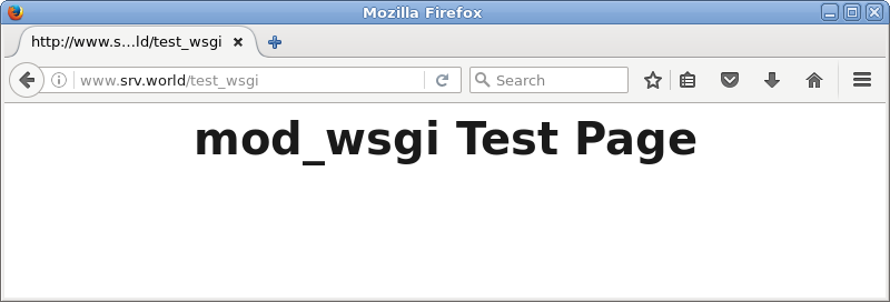 mod-wsgi