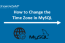 tutorial on changing and how to set time zone in MySQL