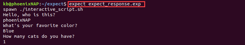expect expect_response.exp terminal output