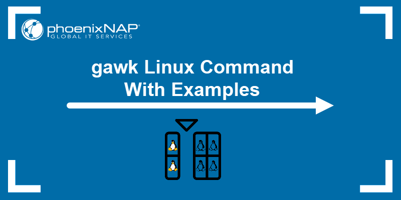 gawk Linux command with examples