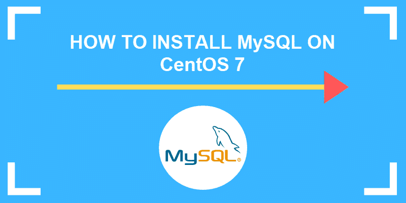 how to install mysql on centos
