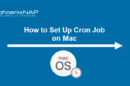 How to set up a cron job on Mac.