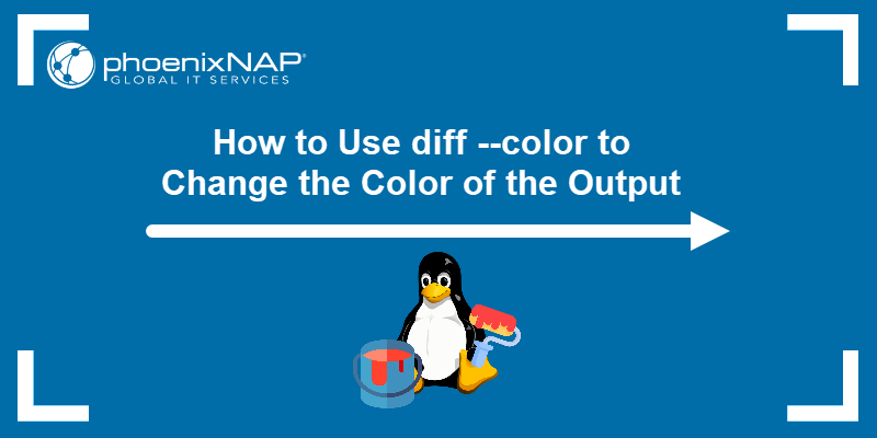 How to Use diff color to Change The Color of the Output