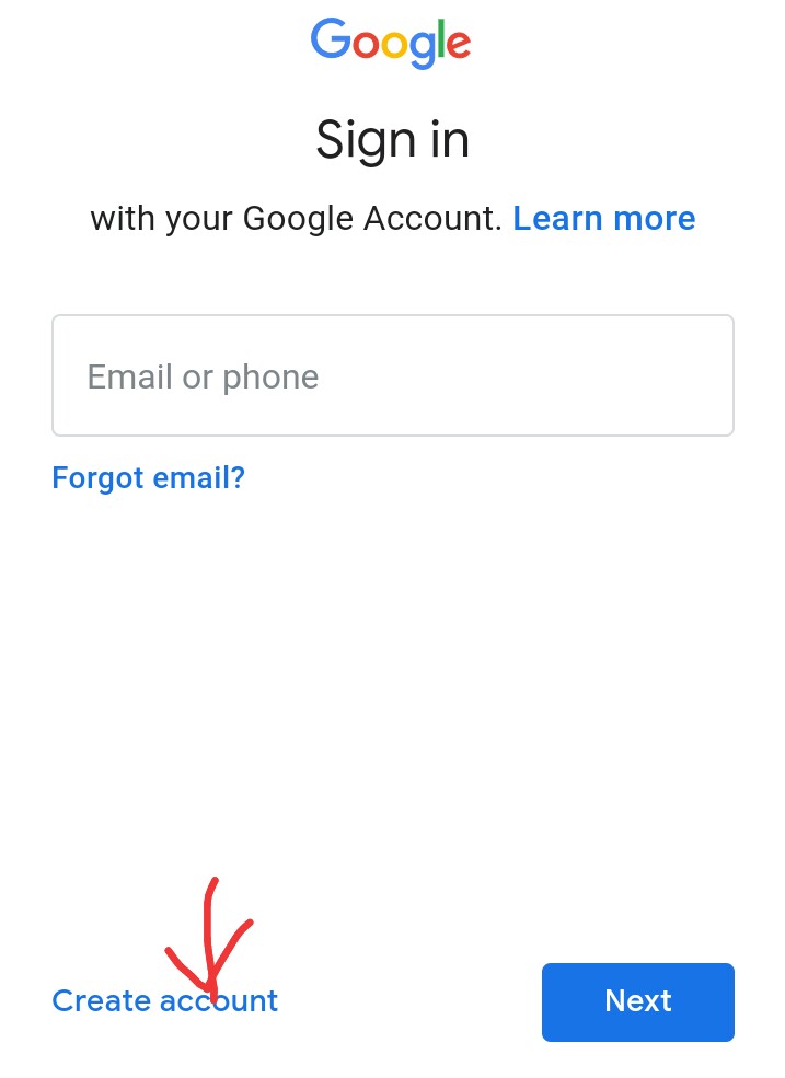 Create gmail account without verification
