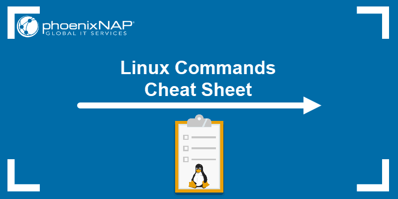list of common Linux commands with a downloadable cheat sheet