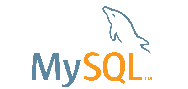 MySQL open source database logo.