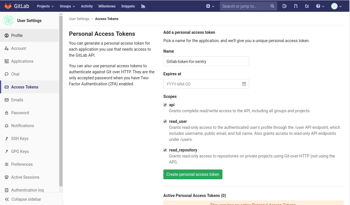 Cerb database setup