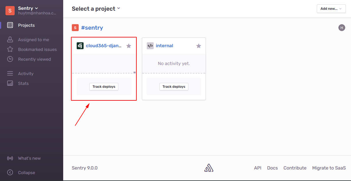 Create an account