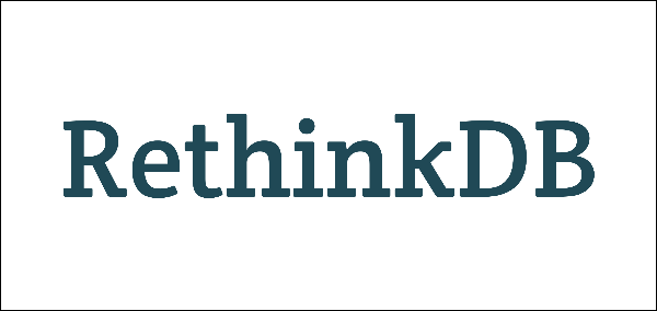 RethinkDB open source database logo.