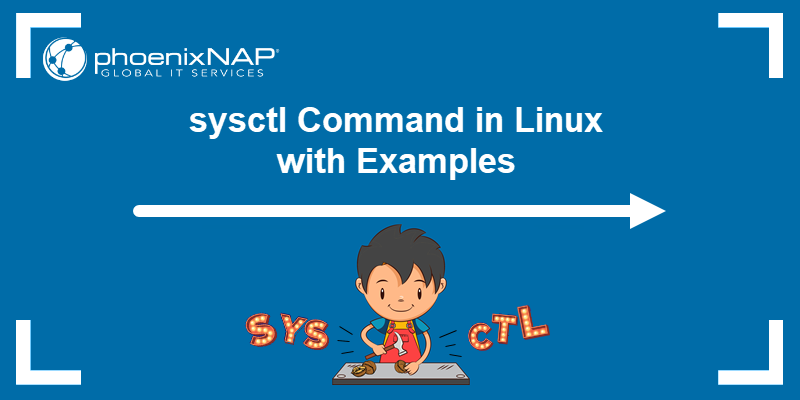 Linux admin using the sysctl command to manage kernel parameters.