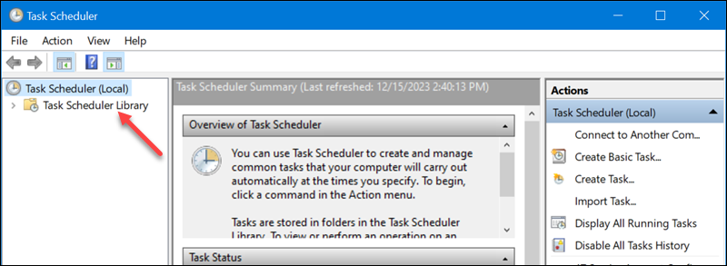 Task Scheduler Library