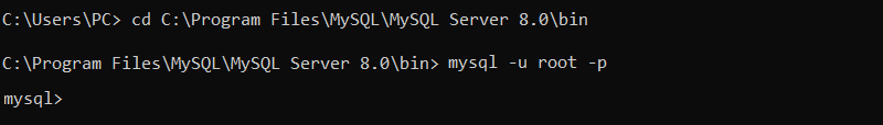 terminal-output-for-mysql-u-root-p Terminal output for mysql -u root -p