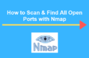 scan and find all open ports with nmap