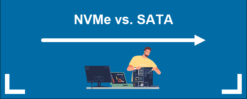 Comparing features and use cases of NVMe and SATA SSDs.