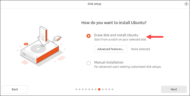 Erase the disk and install Ubuntu from scratch.